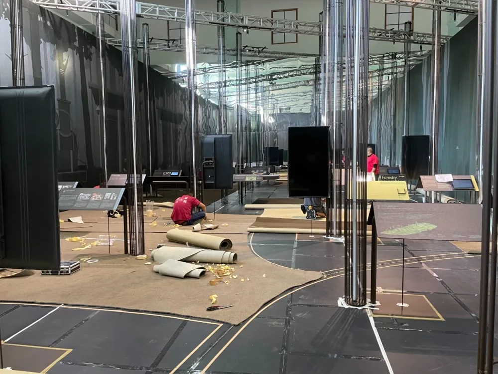 嘉義動力室．木雕作品展